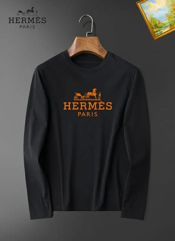 hermes t-shirt manches longues pour unisexe s_12355ab